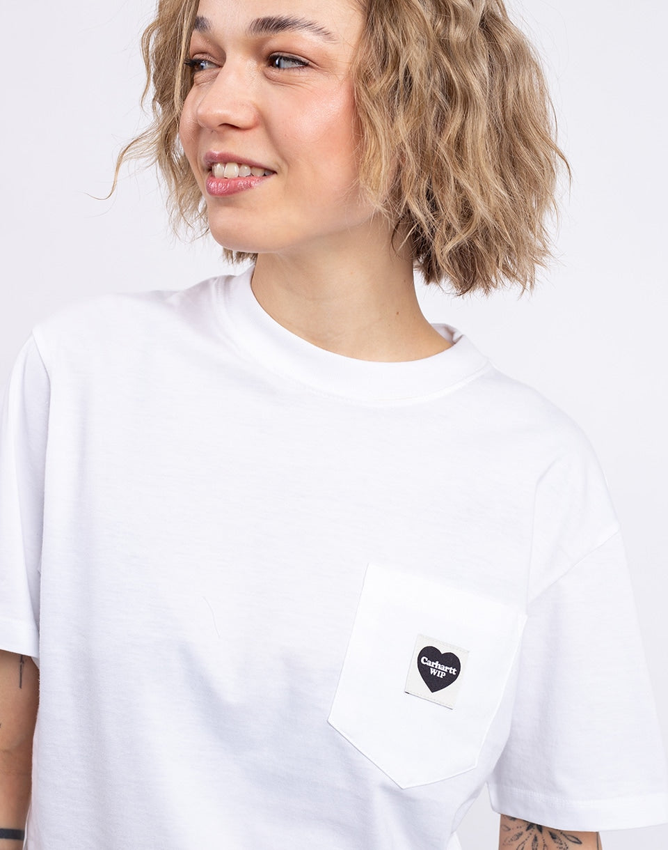 W' S/S Pocket Heart T-Shirt
