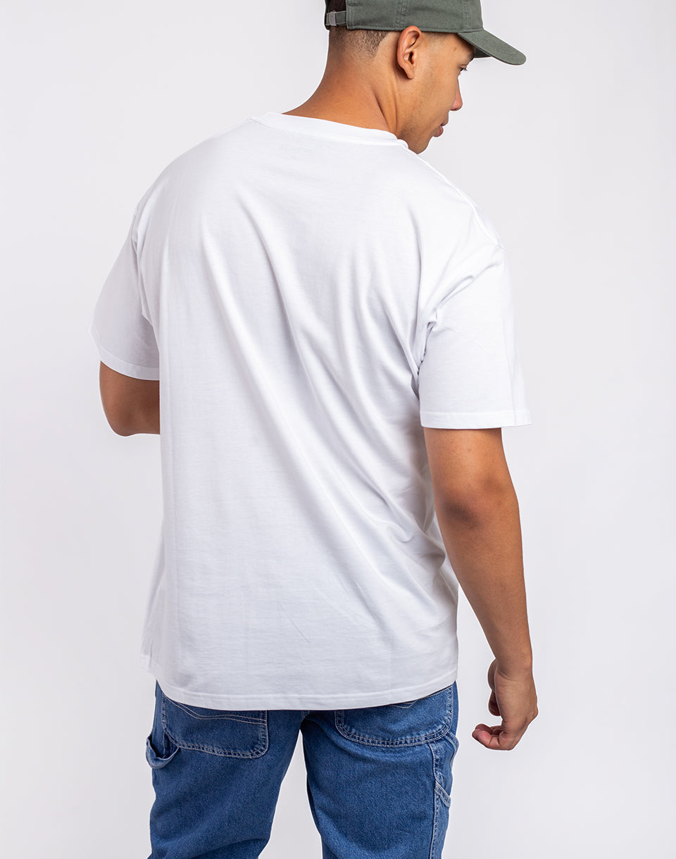 S/S script borduurwerk T-shirt