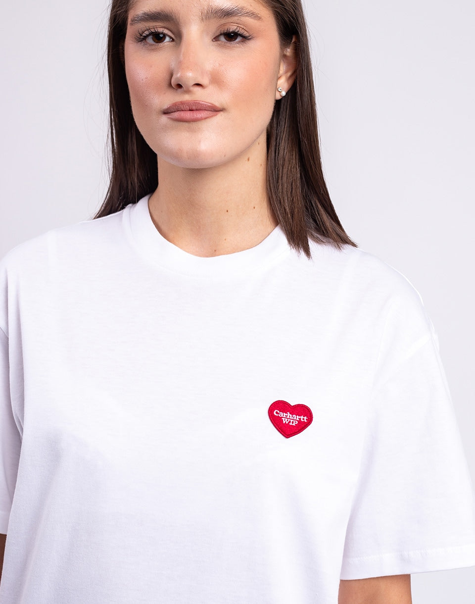 W' S/S Heart Patch T-Shirt
