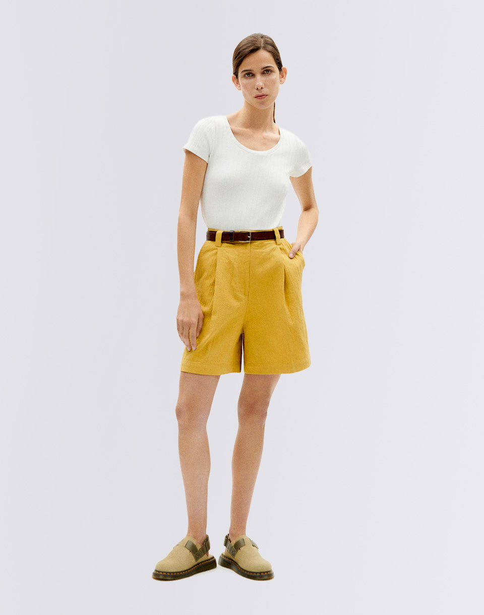 Ambar gekreukte Lia shorts