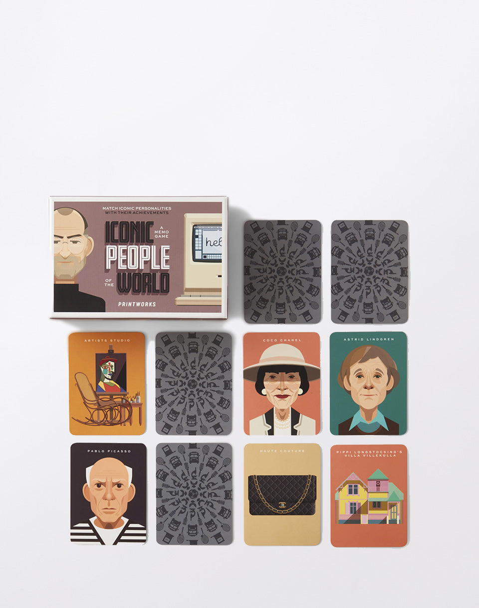 Memo game - Iconic People