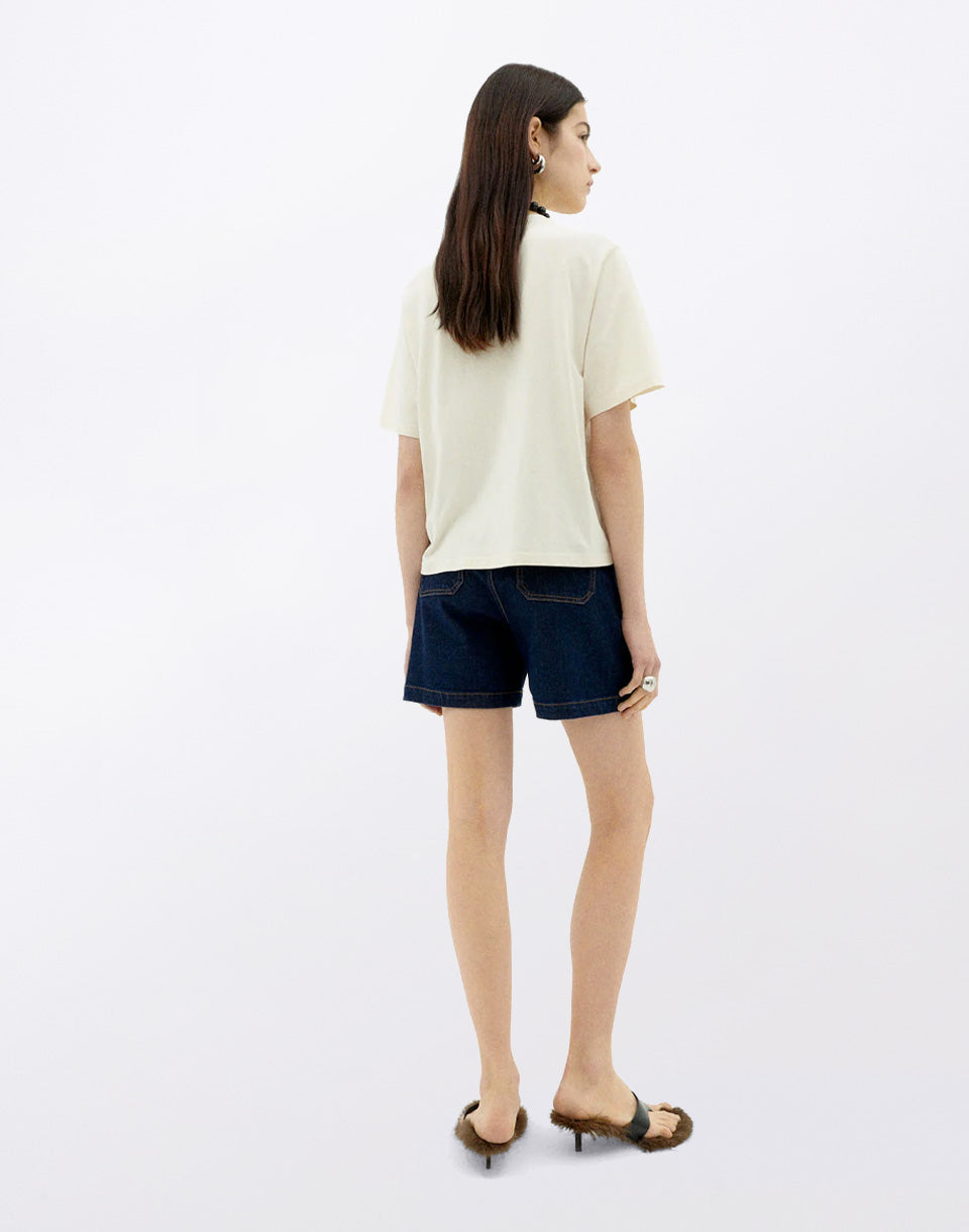 White T-Shirt Solsol Lucia