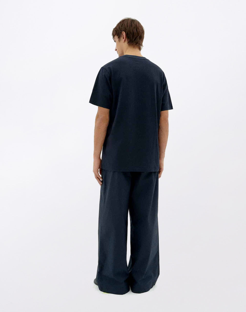 Zach Solsol marineblauw T-shirt