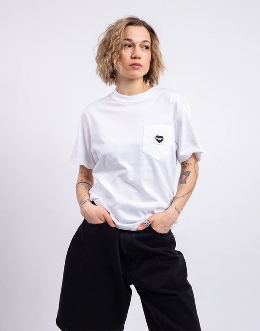 W' S/S Pocket Hart T-shirt