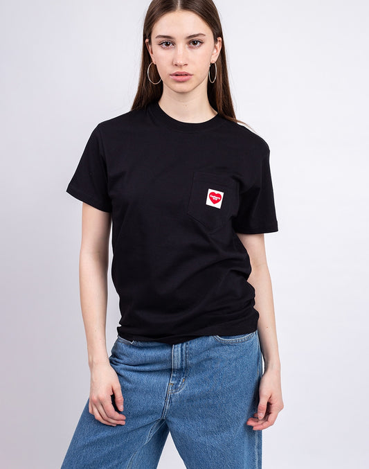W' S/S Pocket Hart T-shirt