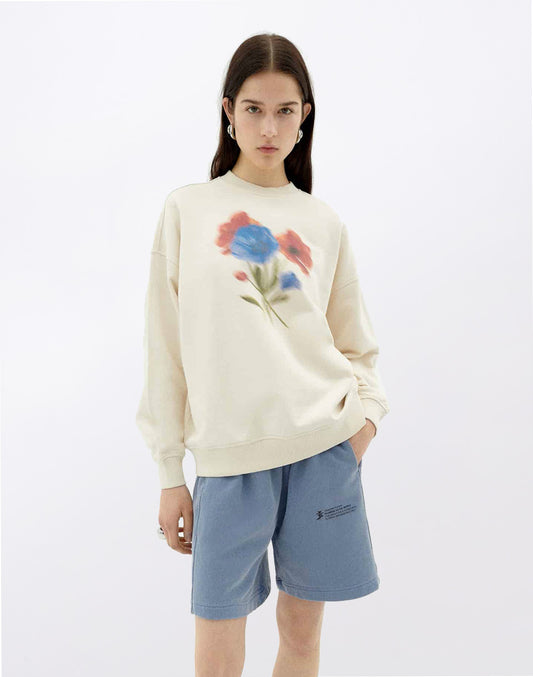 Onscherpe bloemen Jimena Sweatshirt