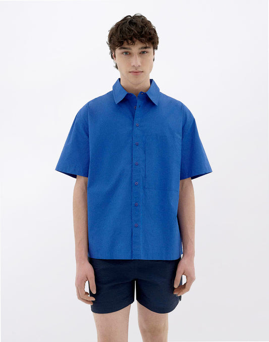 Indigo Kurt Shirt