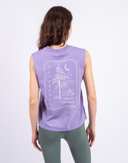 W's Clean Climb Roots Boxy Organic Tank
