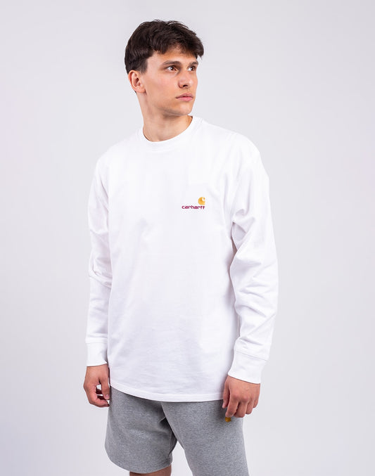 L/S American Script T-Shirt