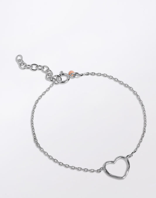 Bracelet, Organic Heart