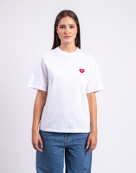 W' S/S Heart Patch T-Shirt