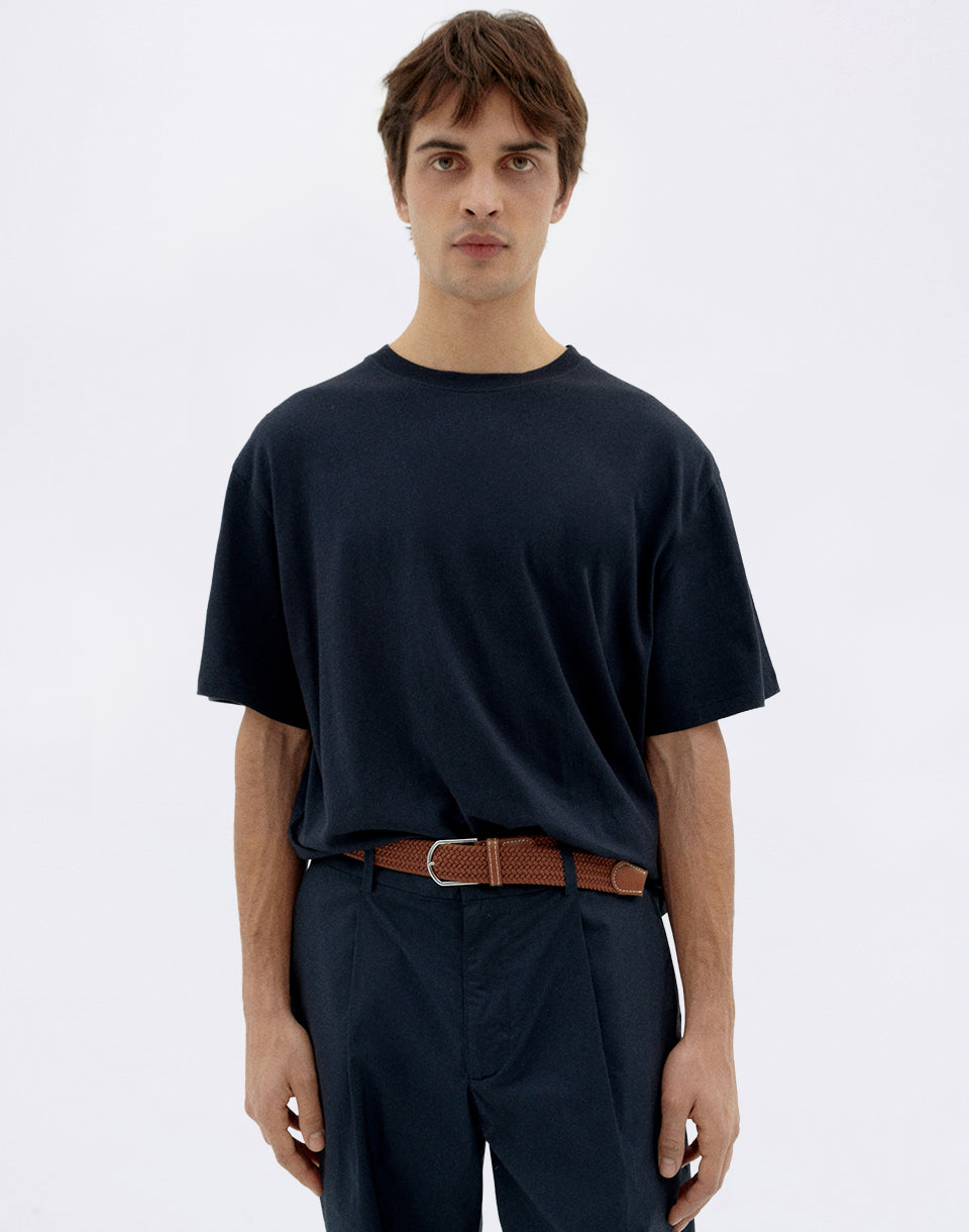 Dark Navy Aaron Tee