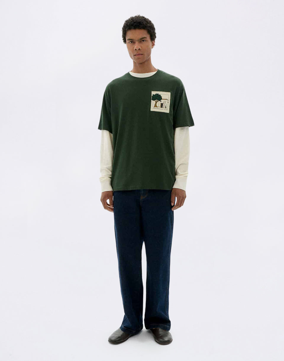 House Bottle Green Aaron Tee