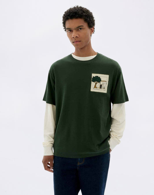 House Bottle Green Aaron Tee