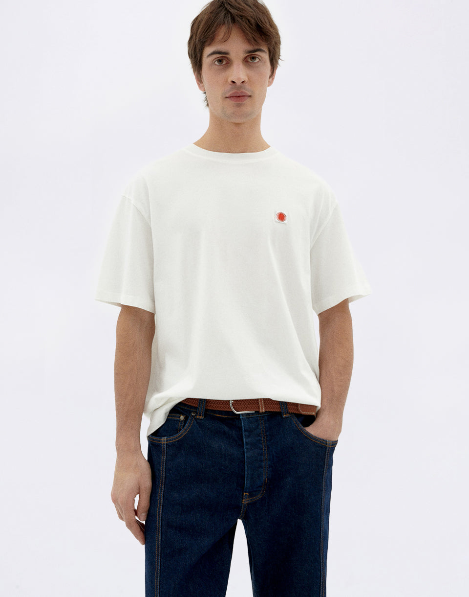 Sol Contrast White Aaron Tee