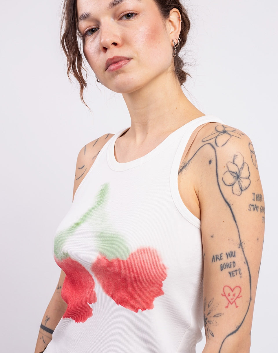 Blurry Cherry Harriet Top