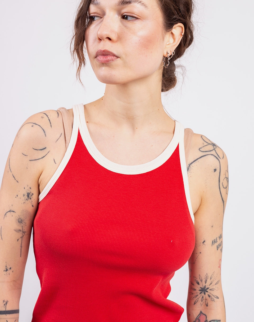 Clavel Pannacotta Contrast Harriet Top