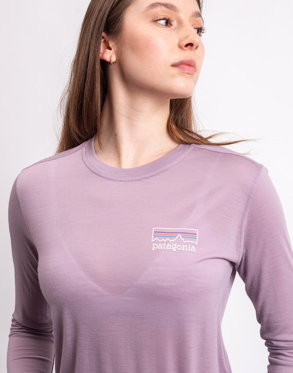 W's L/S Capilene® Cool Merino Blend Graphic Shirt