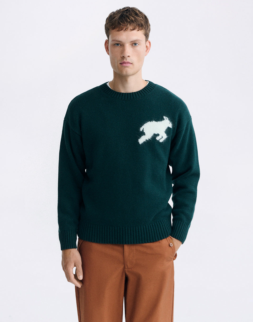 Oveja Bolt Knitted Sweater