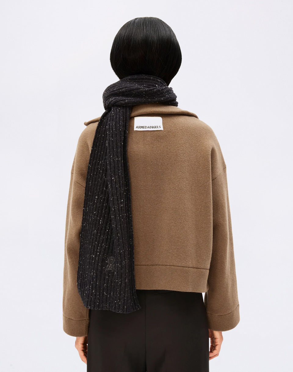Tweed Knit Scarf