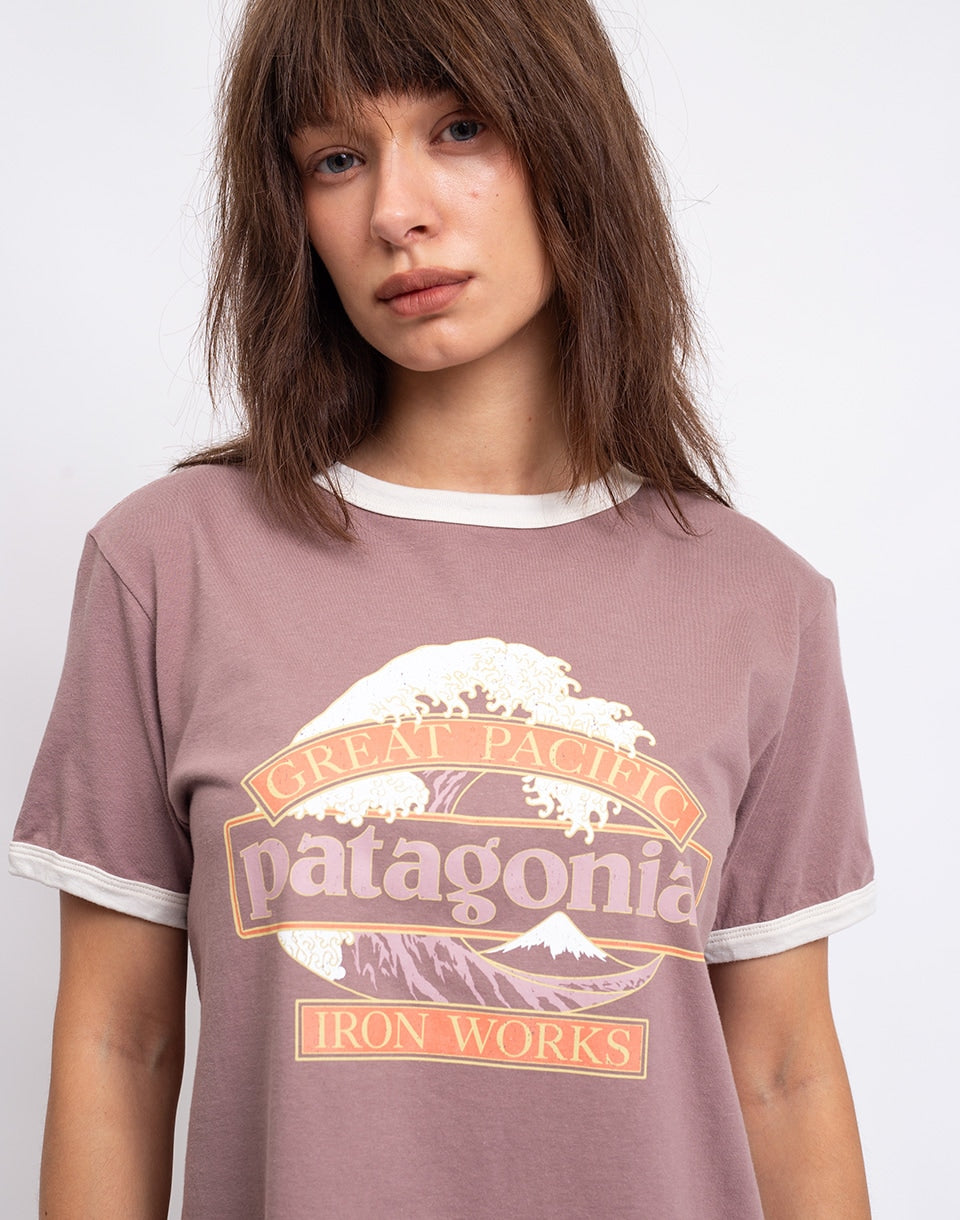 W's Great Waves Ringer Tee