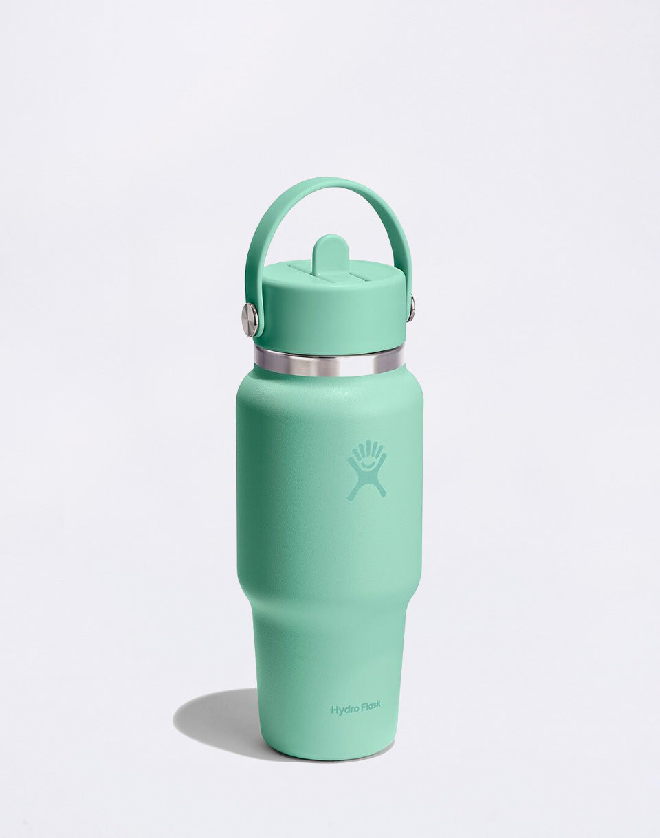 Wide Mouth Travel Bottle with Flex Straw Cap (710 ml)