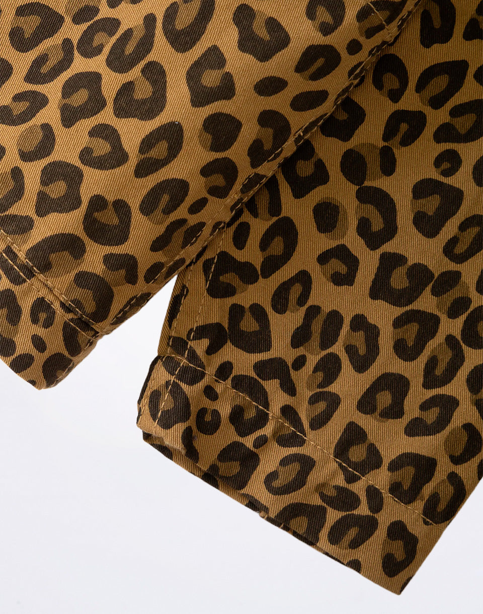 Patterned Easy Chef Shirt