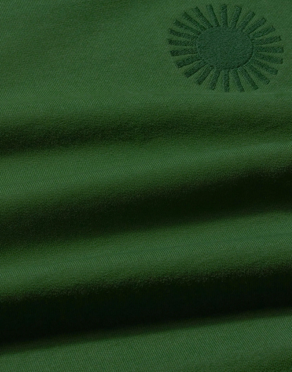 Sweatshirt Green Sun Type Leon