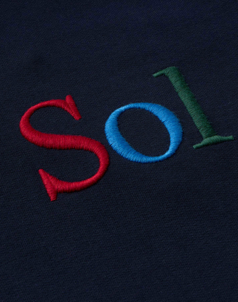 Sweatshirt Navy Sun Type Pepe