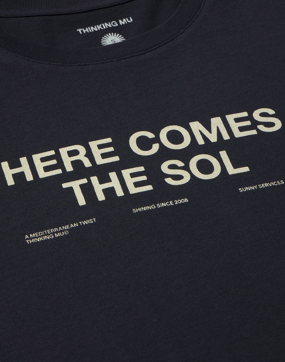 Navy Classic Sun T-Shirt Ida