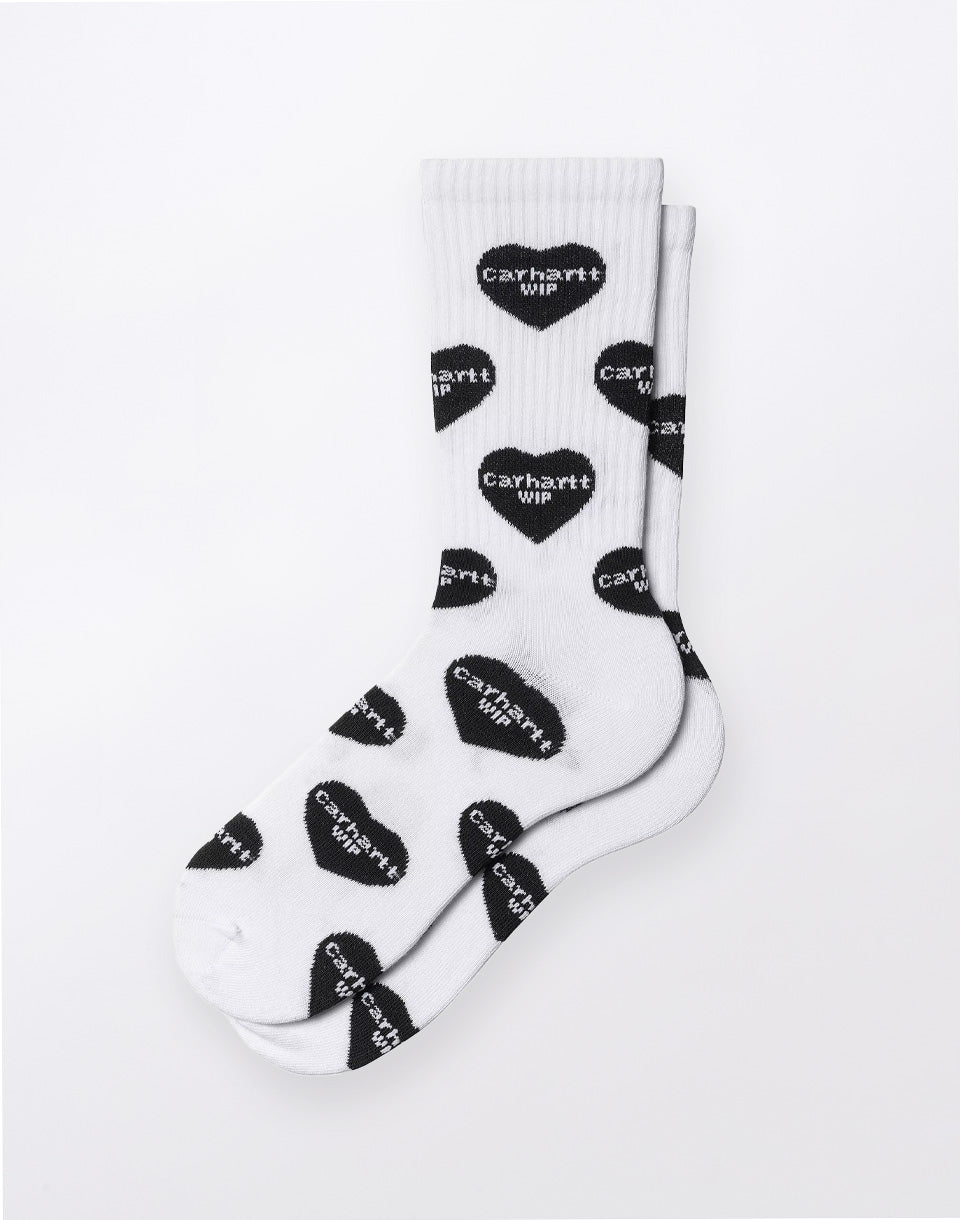 Heart Logo Socks