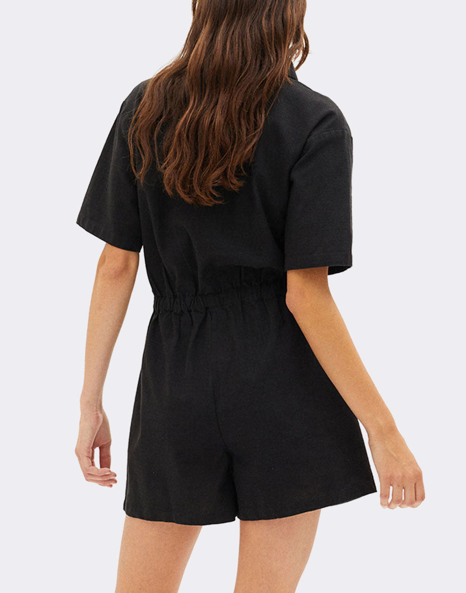 Black Agata Jumpsuit