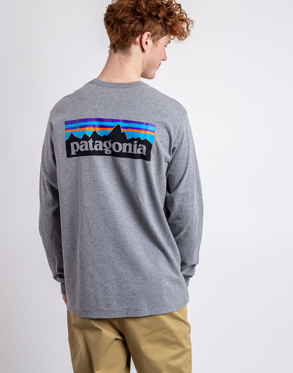 M's L/S P-6 Logo Responsibili-Tee