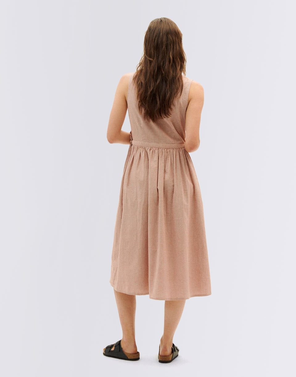 Vichy Seersucker Amapola Dress