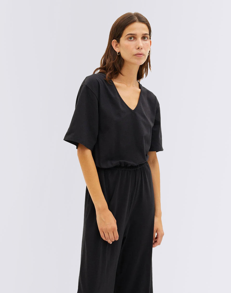 Black Allegra Jumpsuit