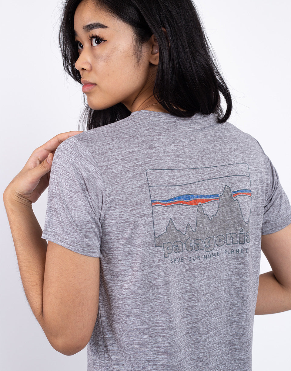 W's cap cool dagelijks grafisch shirt