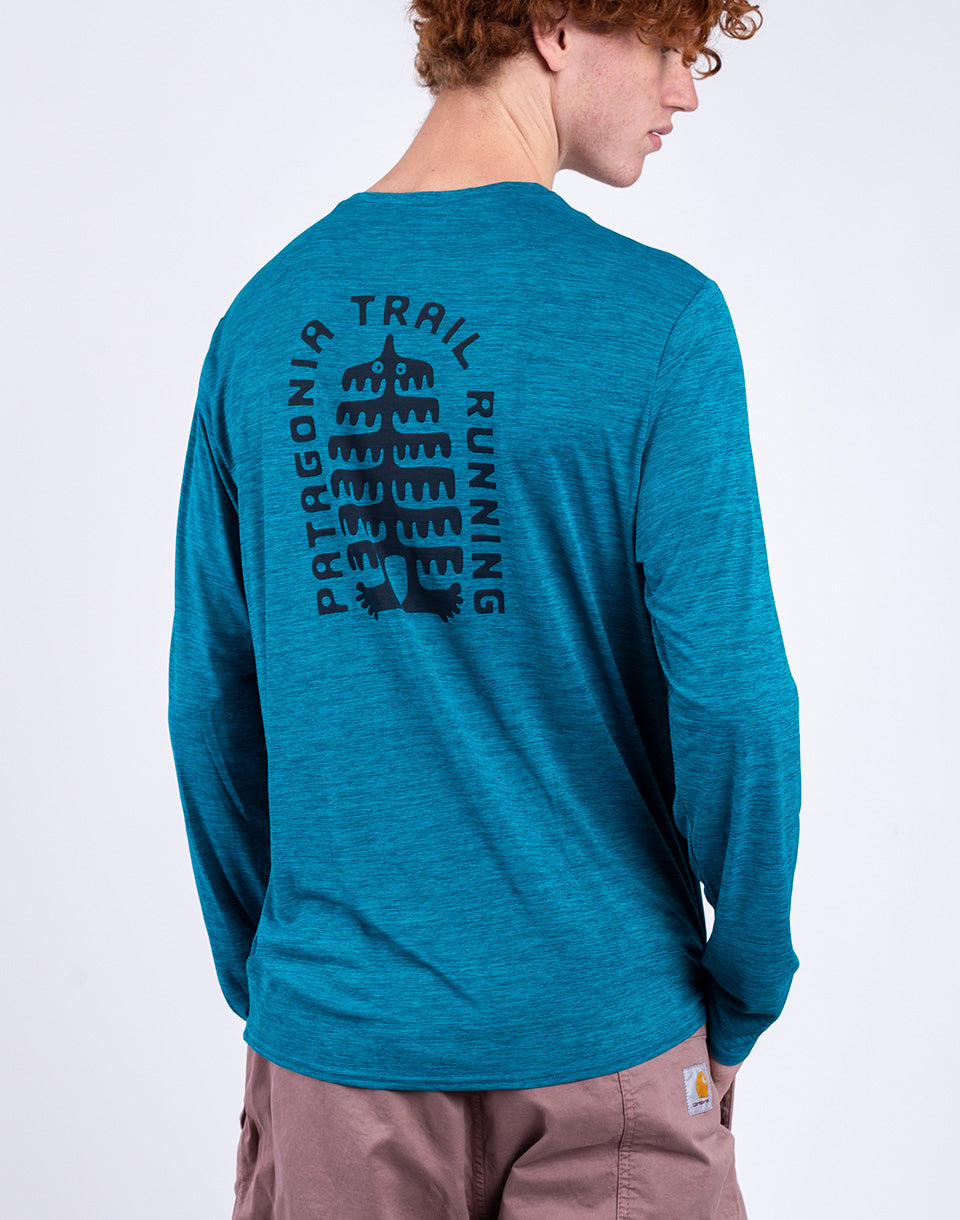 M's L/S Cap Cool Daily Graphic Shirt - Lands