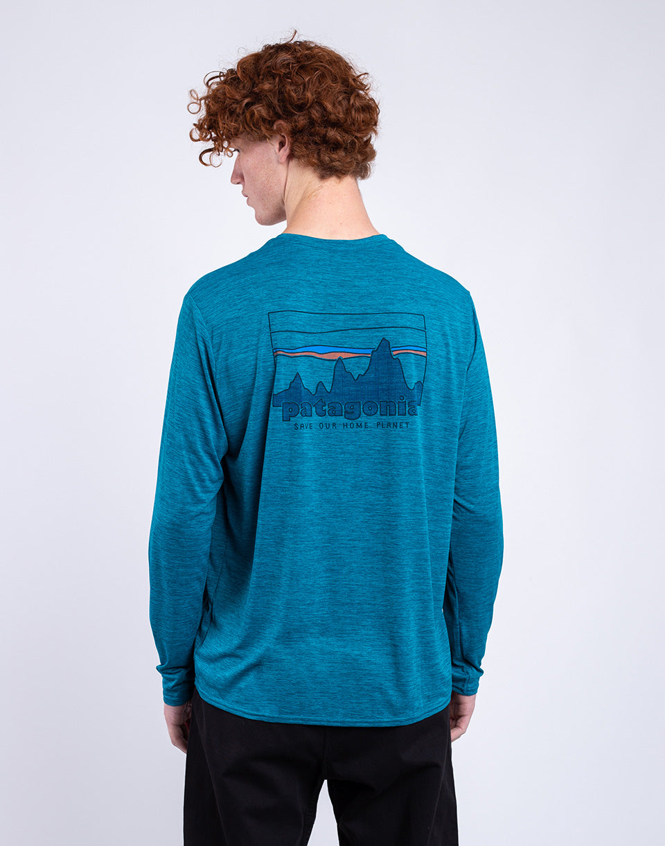 M's L/S Cap Cool Daily Graphic Shirt