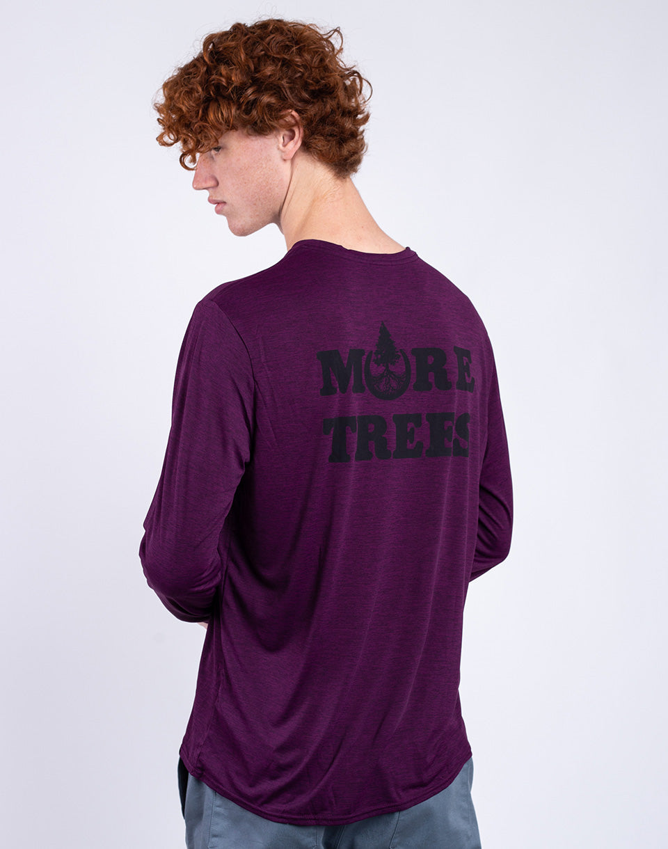 M's L/S Cap Cool Daily Graphic Shirt - Lands