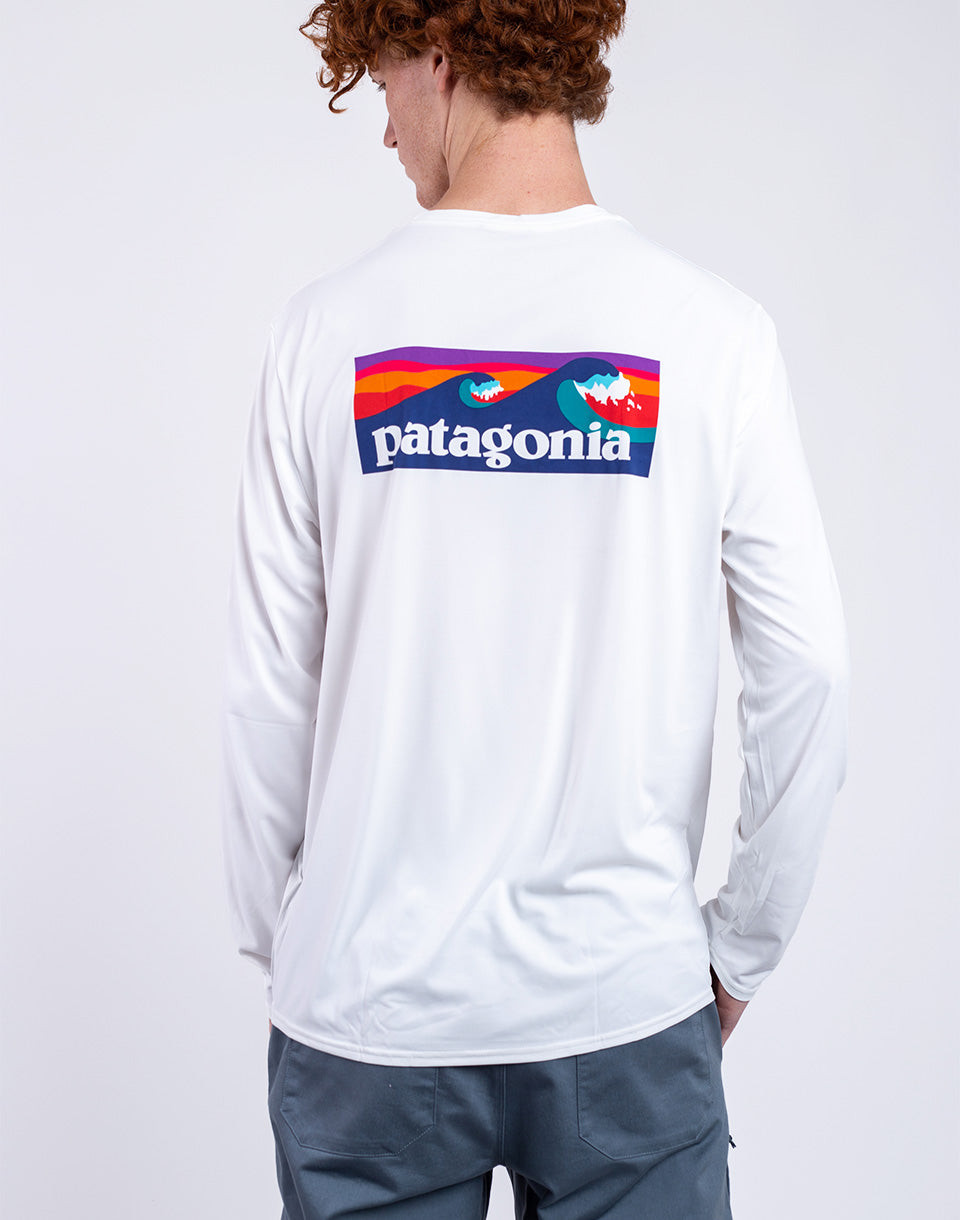 M's L/S Cap Cool Daily Graphic Shirt - Waters