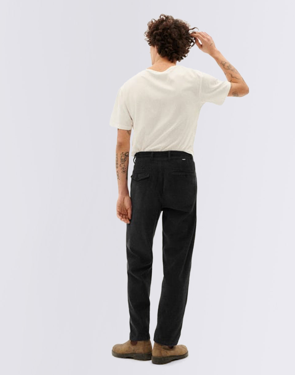 Black Corduroy Wotan Pants