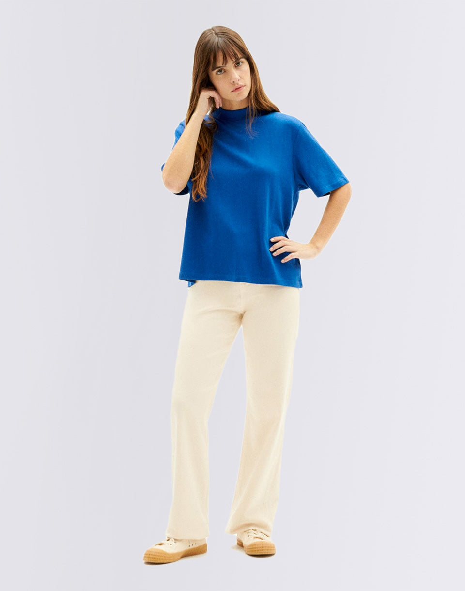 Klein Blue Hemp Aidin T-Shirt