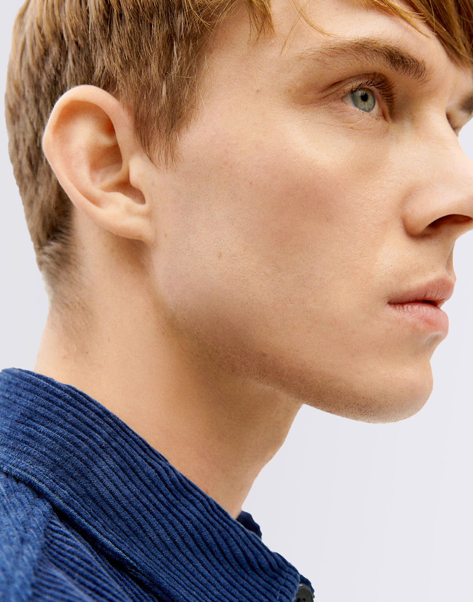 Navy Corduroy Bes Overshirt