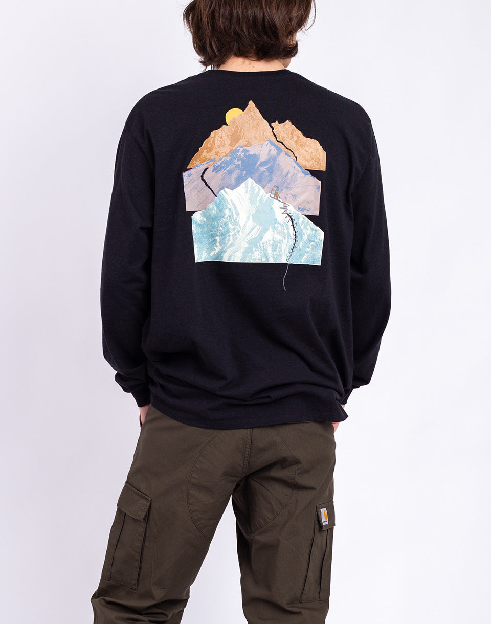 M's L/S Snowstitcher Pocket Responsibili-TEE