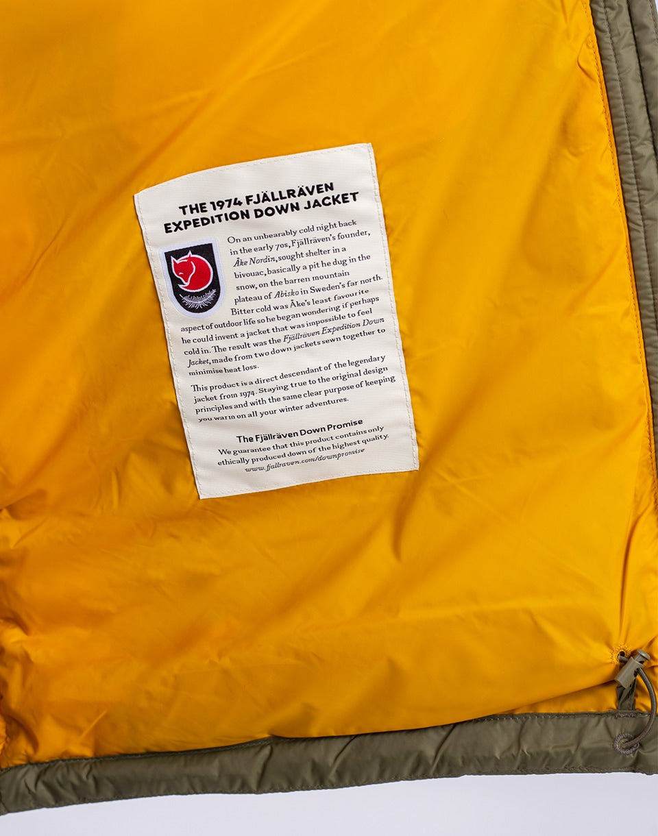 Expeditiepak naar beneden hoodie m