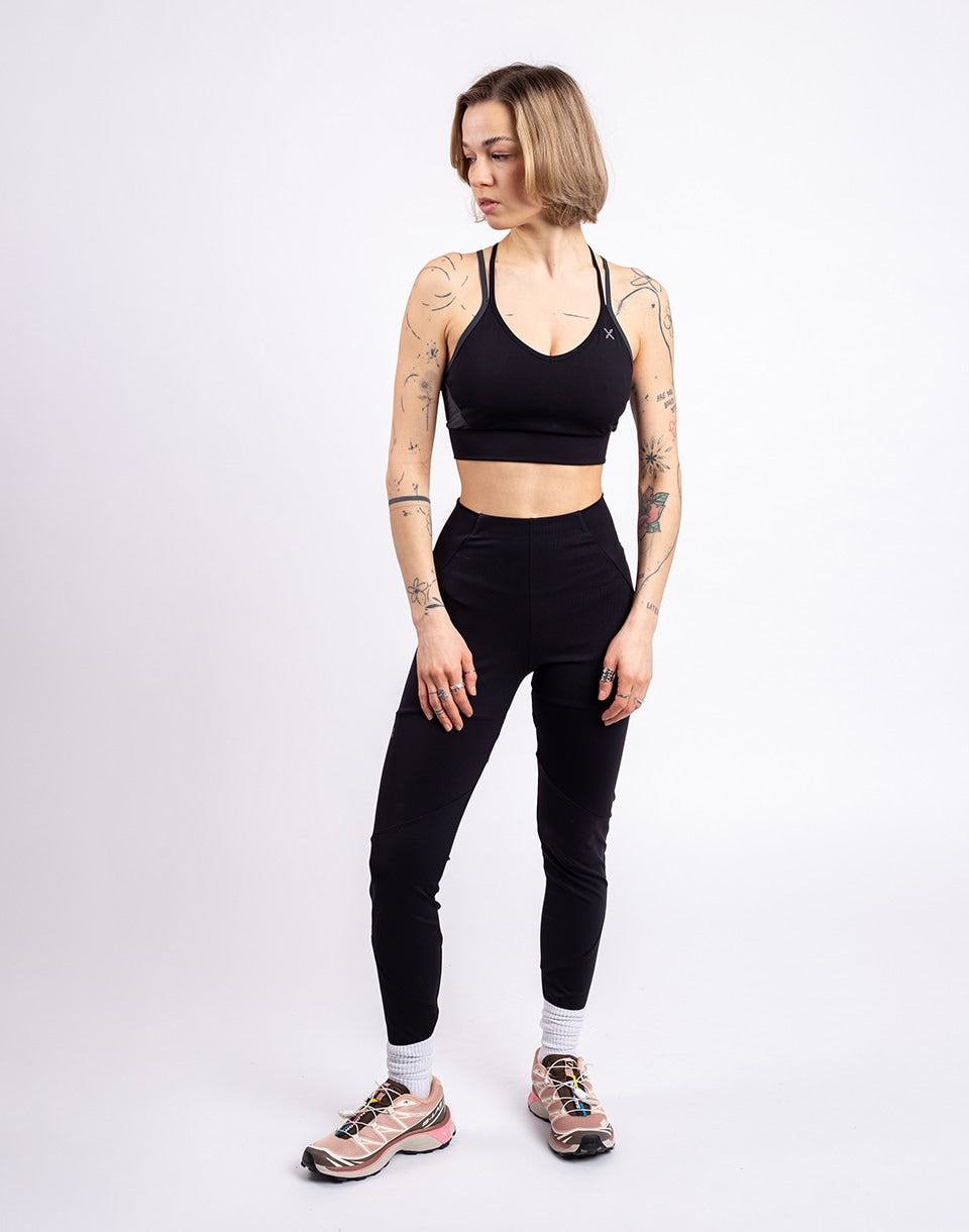 Crimp Cross Bra Woman