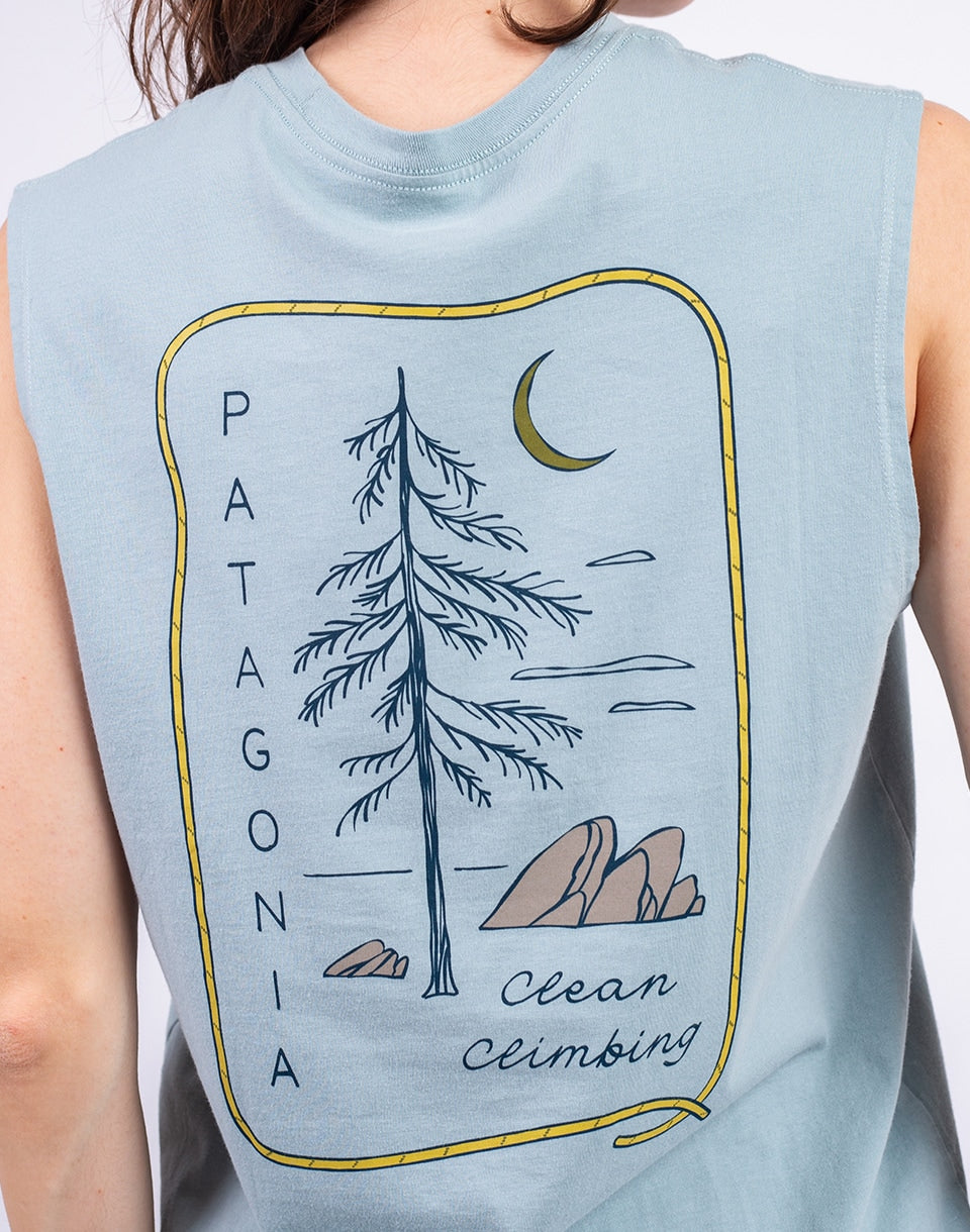 W's Clean Climb Roots Boxy Organic Tank