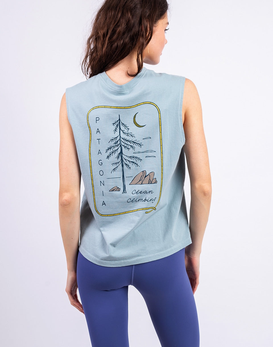 W's Clean Climb Roots Boxy Organic Tank