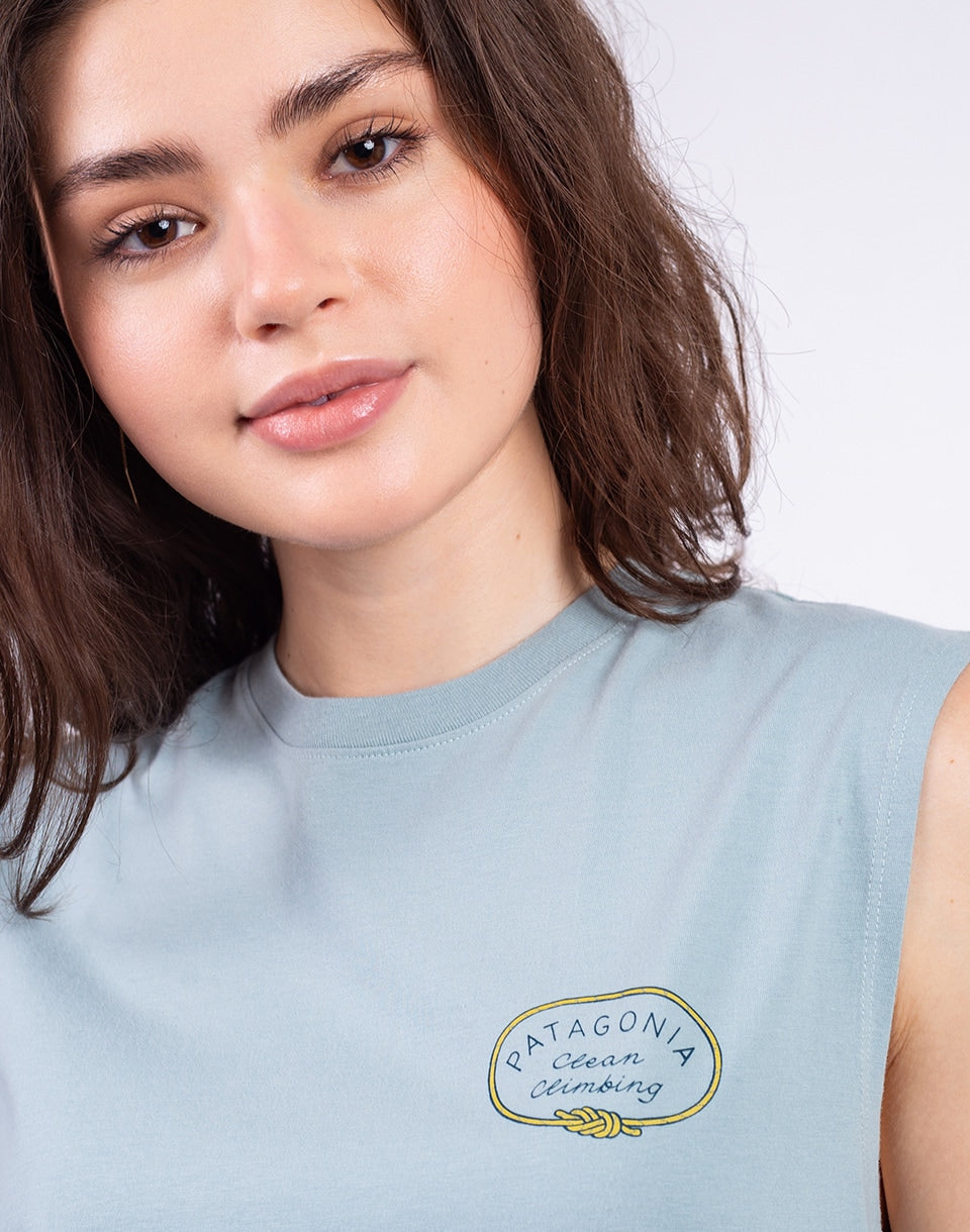 W's Clean Climb Roots Boxy Organic Tank