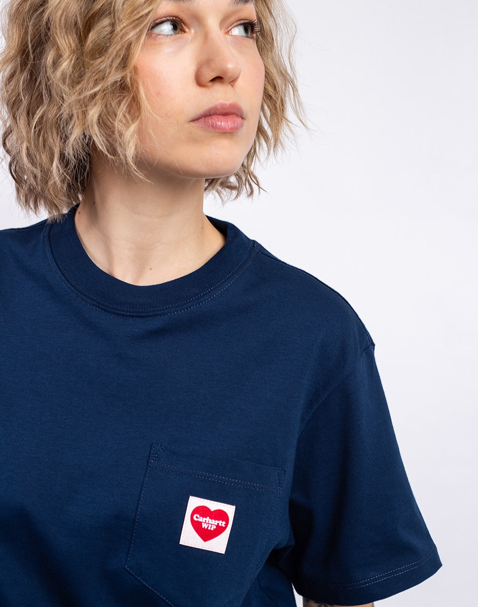 W' S/S Pocket Hart T-shirt